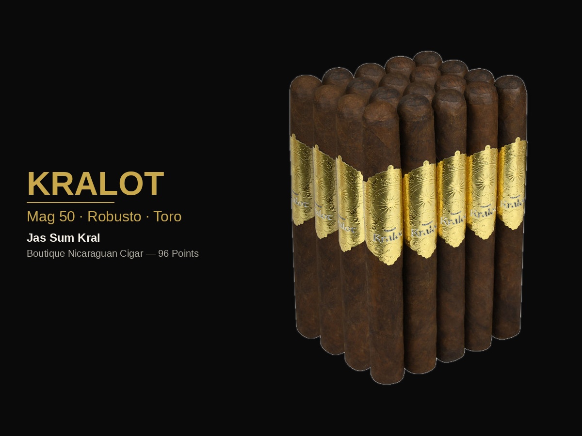 Kralot 7×44 cigar review by Stogie Press - Jas Sum Kral boutique premium Nicaraguan cigar