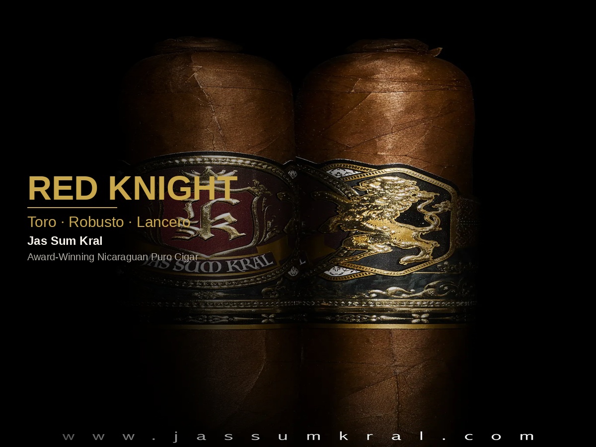 Red Knight Toro (6×52) cigar review by Stogie Press - Jas Sum Kral boutique premium Nicaraguan cigar