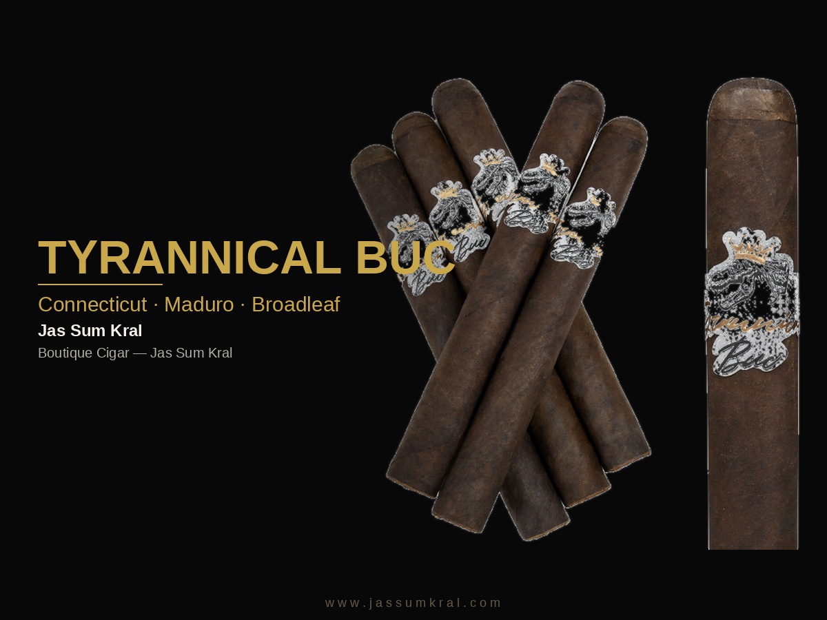 Tyrannical Buc Connecticut Generosos cigar review by Cigar Dojo - Jas Sum Kral boutique premium Nicaraguan cigar