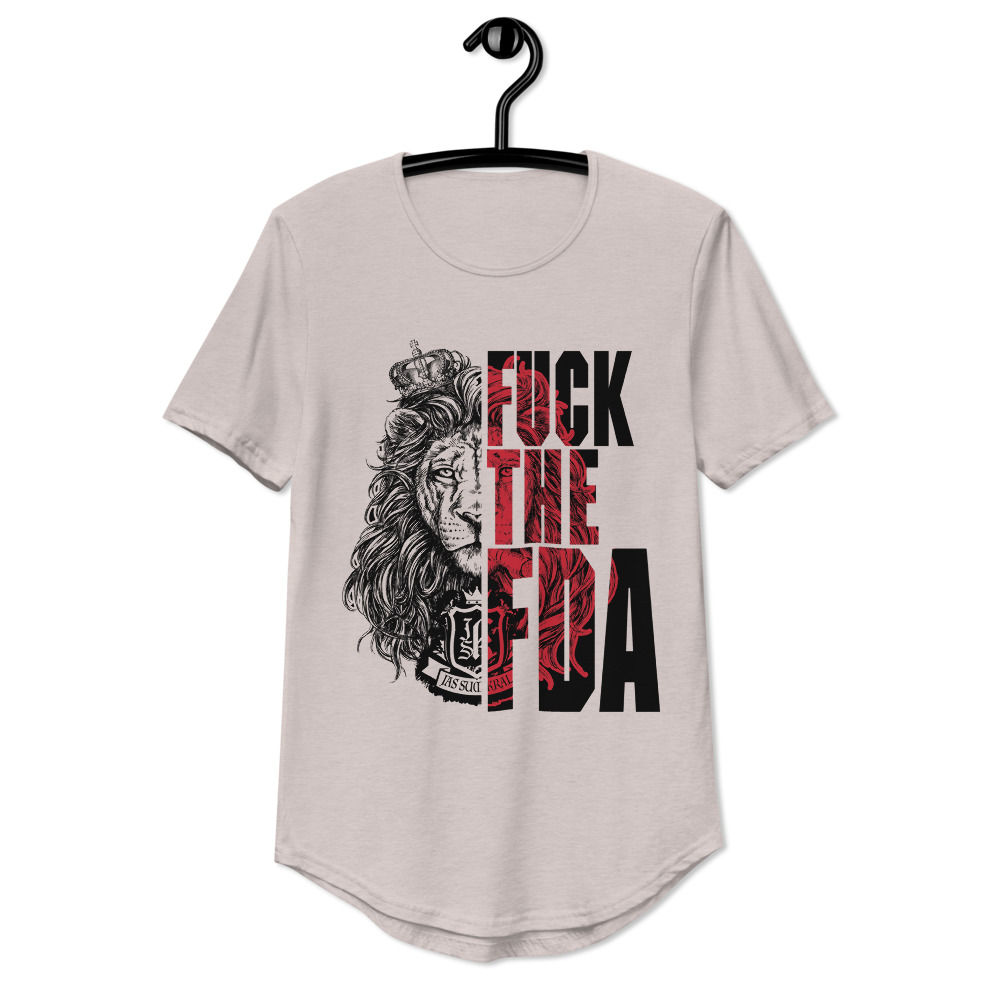 Fuck the FDA Curved Hem T-Shirt