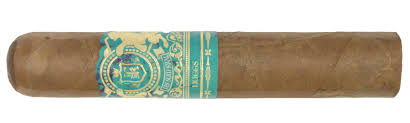 A premium Jas Sum Kral Nugg cigar with an Ecuadorian Habano wrapper and CBD infusion, symbolizing luxury and innovation in cigar crafting
